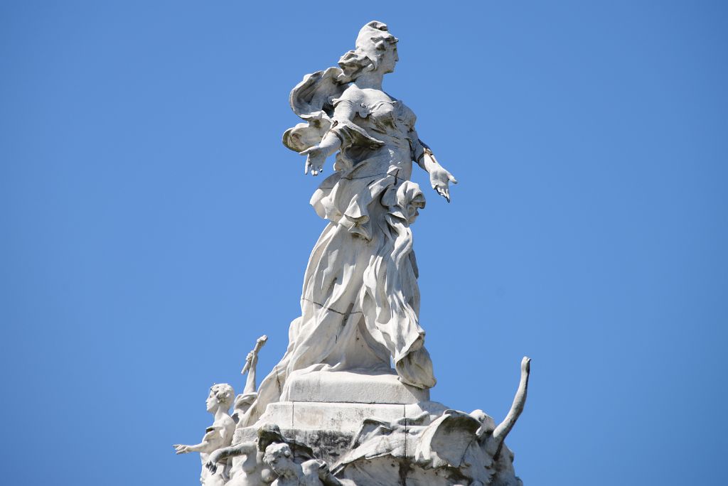 09 The Monument to the Spaniards Is Crowned By A Statue That Represents The Republic In Palermo Buenos Aires